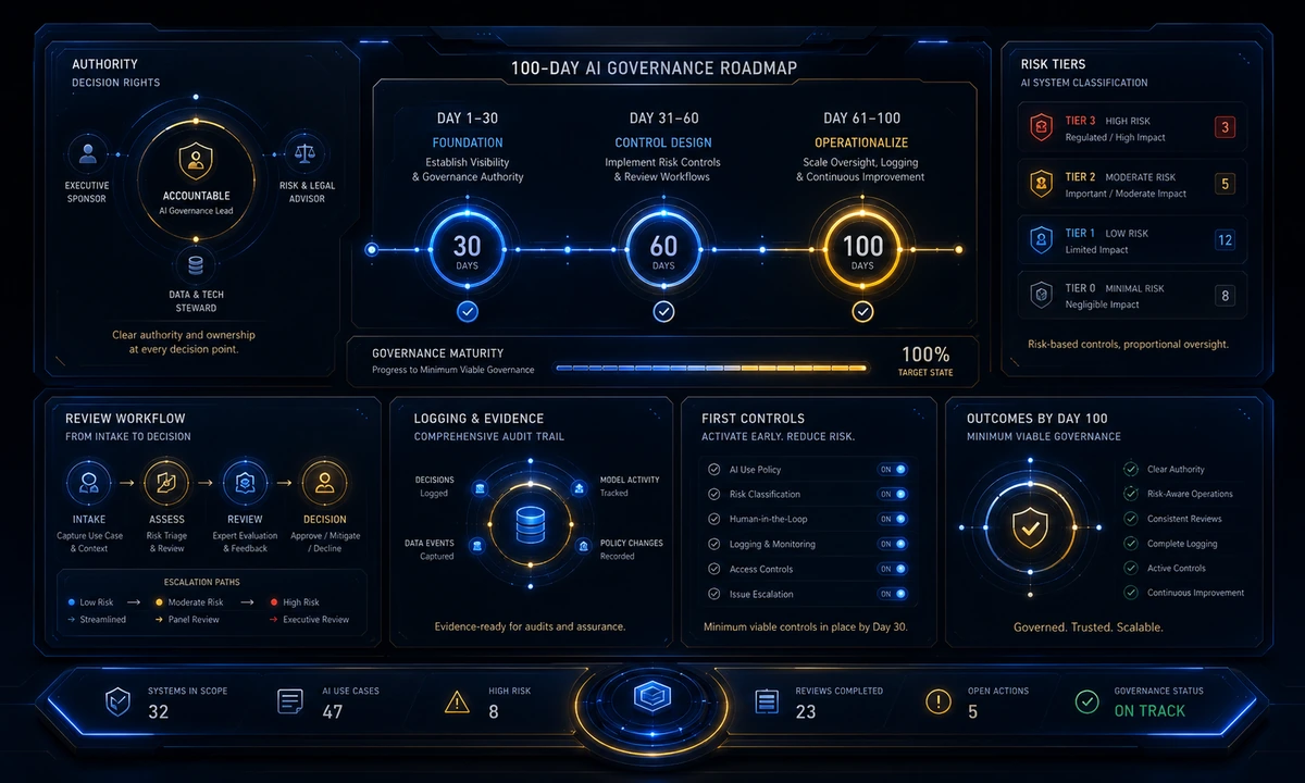 100-Day AI Governance Roadmap preview